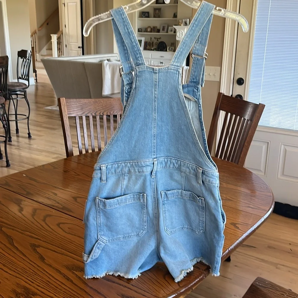 Light Blue Denim Overalls NEW